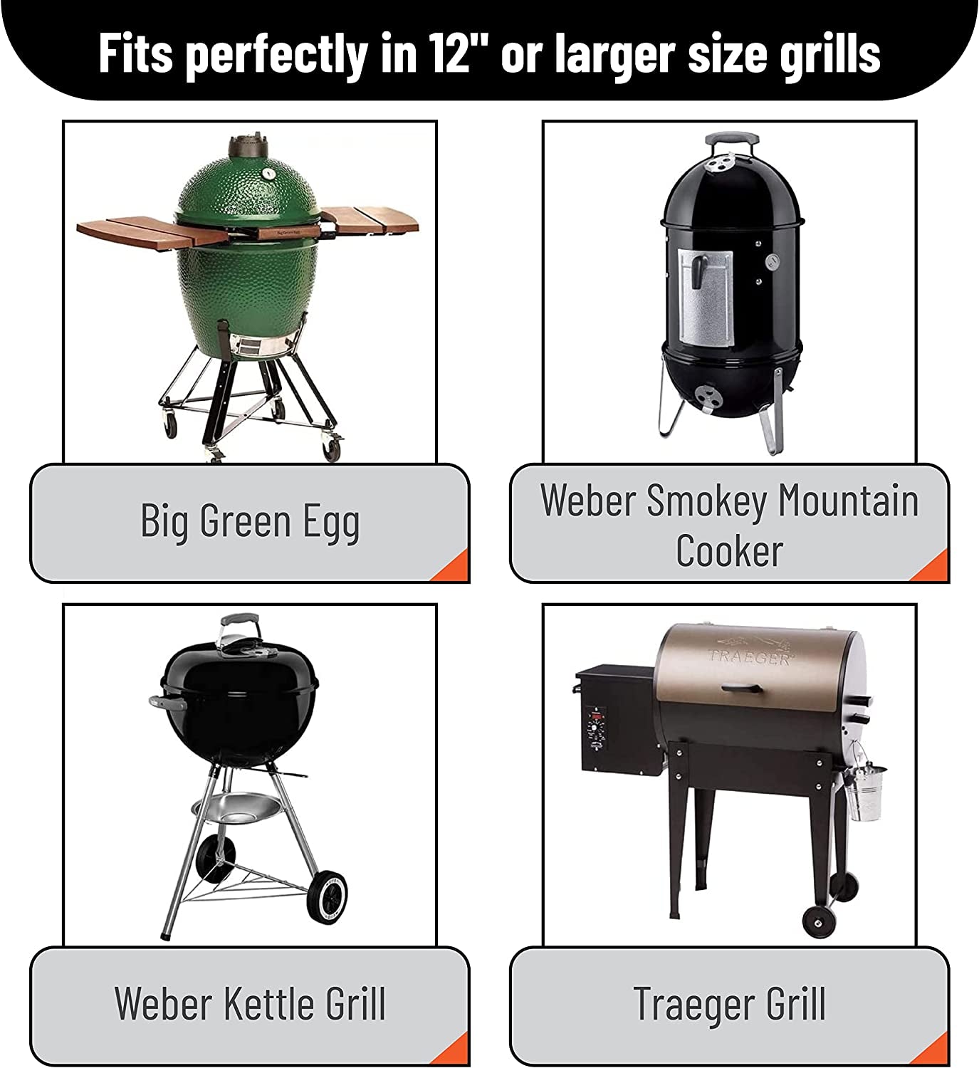 UNCO- Stainless Steel Rib Rack. Holds up to 4 Full Racks of Ribs for Smoking. Smoker Rack for Grilling. Nonstick BBQ Rib Rack Stand Holder - Image 6