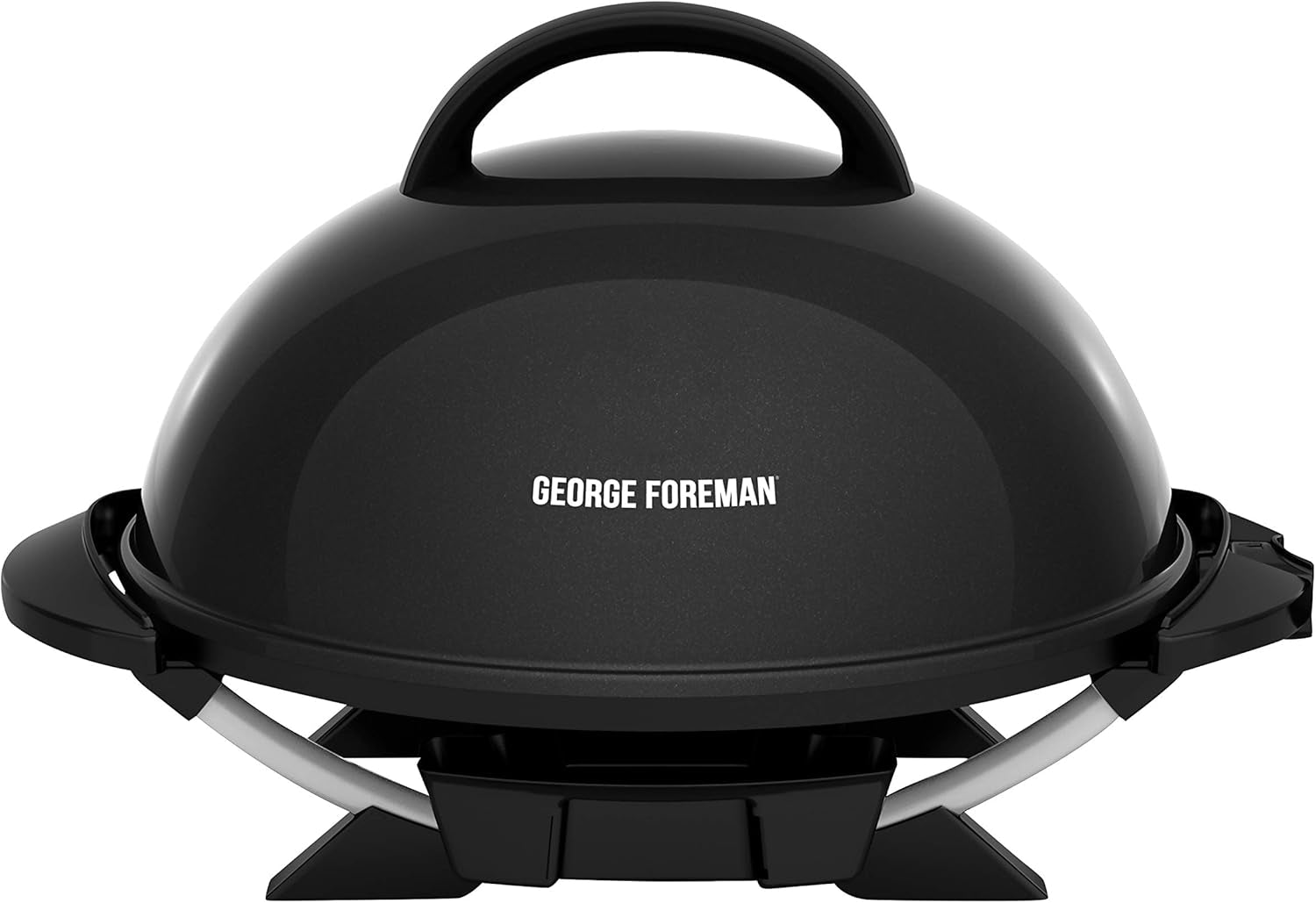 George Foreman Indoor/Outdoor Electric Patio Grill. Apartment Approved. 15-Serving. Removable Stand. Black - Image 2