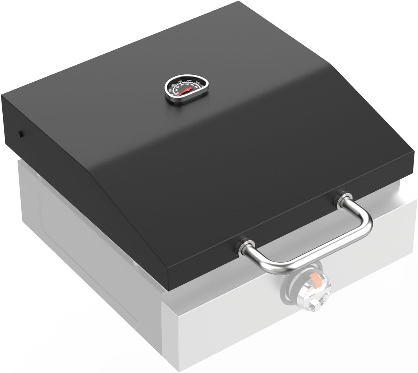 Grill Lid for Blackstone 17 Inch Griddle. Griddle Hood Hard Cover with Temperature Gauge for Blackstone 1832 1971 1814 1650 1900 & Blackstone Adventure Griddle. 17 Flat Top Griddle Lid