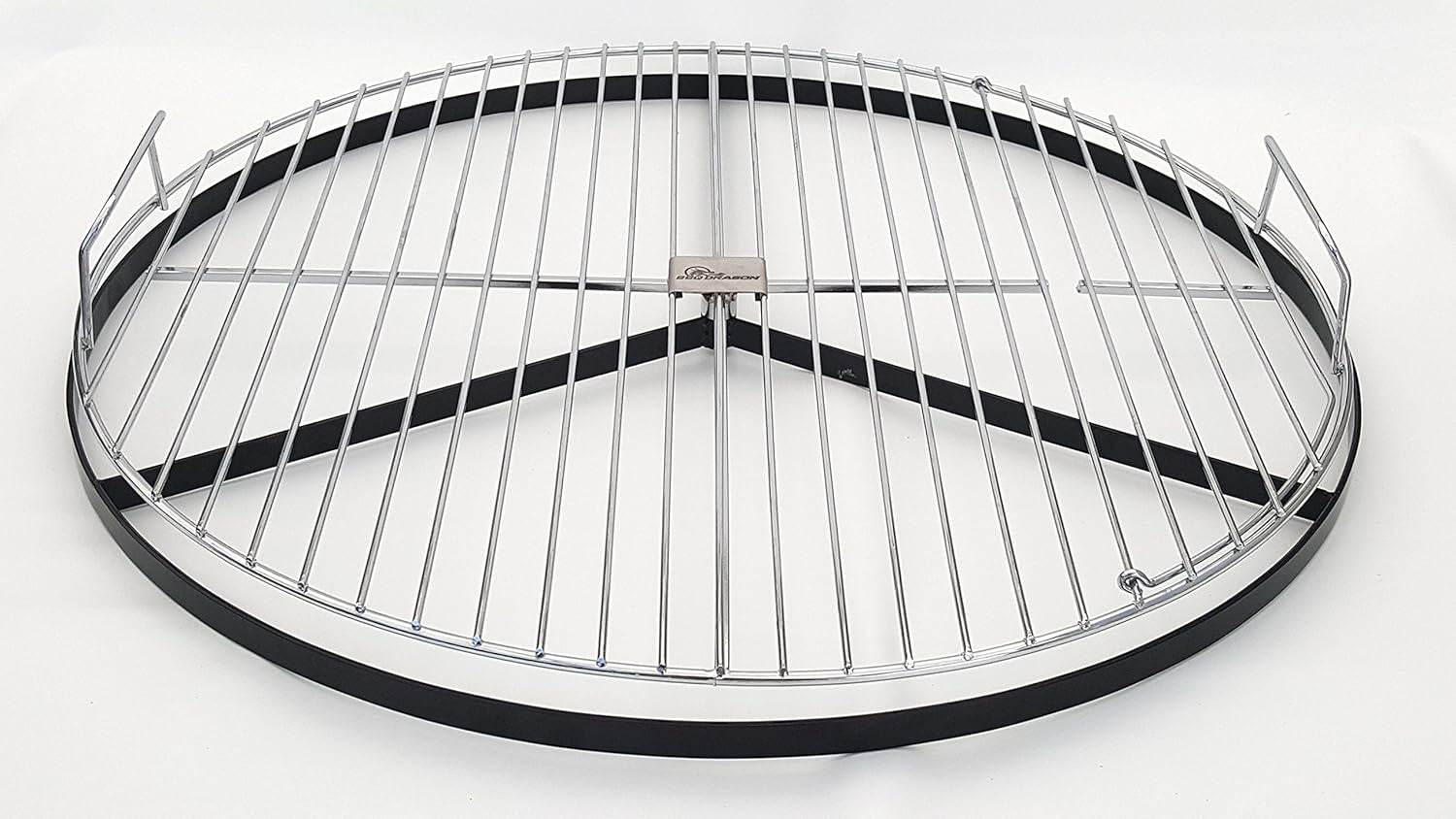 BBQ Dragon 22 Inch Rotating Grill Grate – Hinged Cooking Surface for Easy Charcoal Access – Heavy Duty 360° round Rotating Grate Replacement – Fits Weber Kettle & Other Charcoal Grills - Image 8