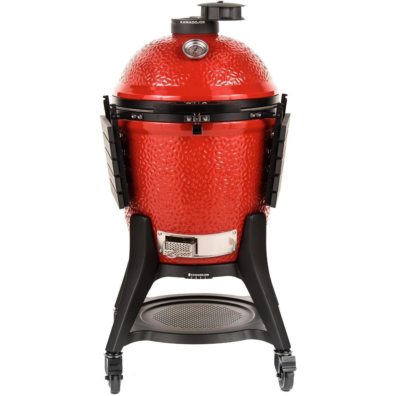 Kamado Joe: Classic Joe III w/ Cart. Hyperbolic Insert. Aluminum Side Shelves. Heat Def. D&C. Tools - Image 3