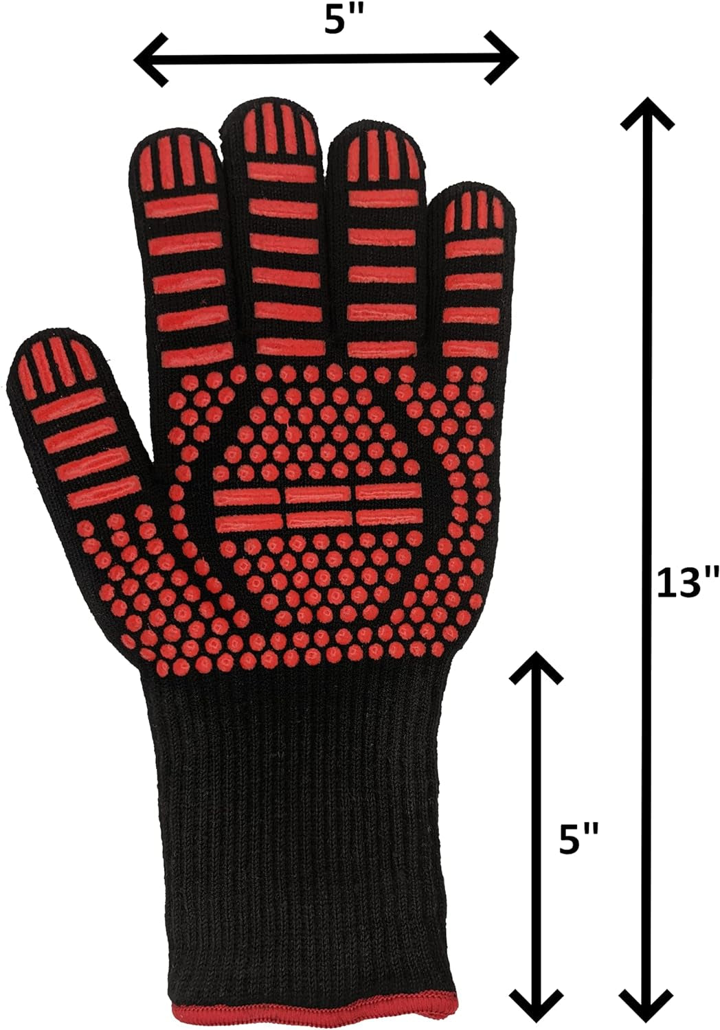 BBQ Smoker Grill Professional Meat Injector Syringe Kit for Smoking with Case. Heat Resistant Non Slip Gloves and Silicone Mop Brush for Turkey Marinade Injection - Image 4