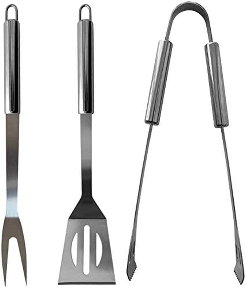 BBQ Grilling Tools Set - Stainless Steel Grilling Accessories with Free Portable Bag. (3PCS) - Image 2