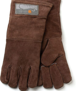 F234 Small/Large Grill Gloves. Brown Leather