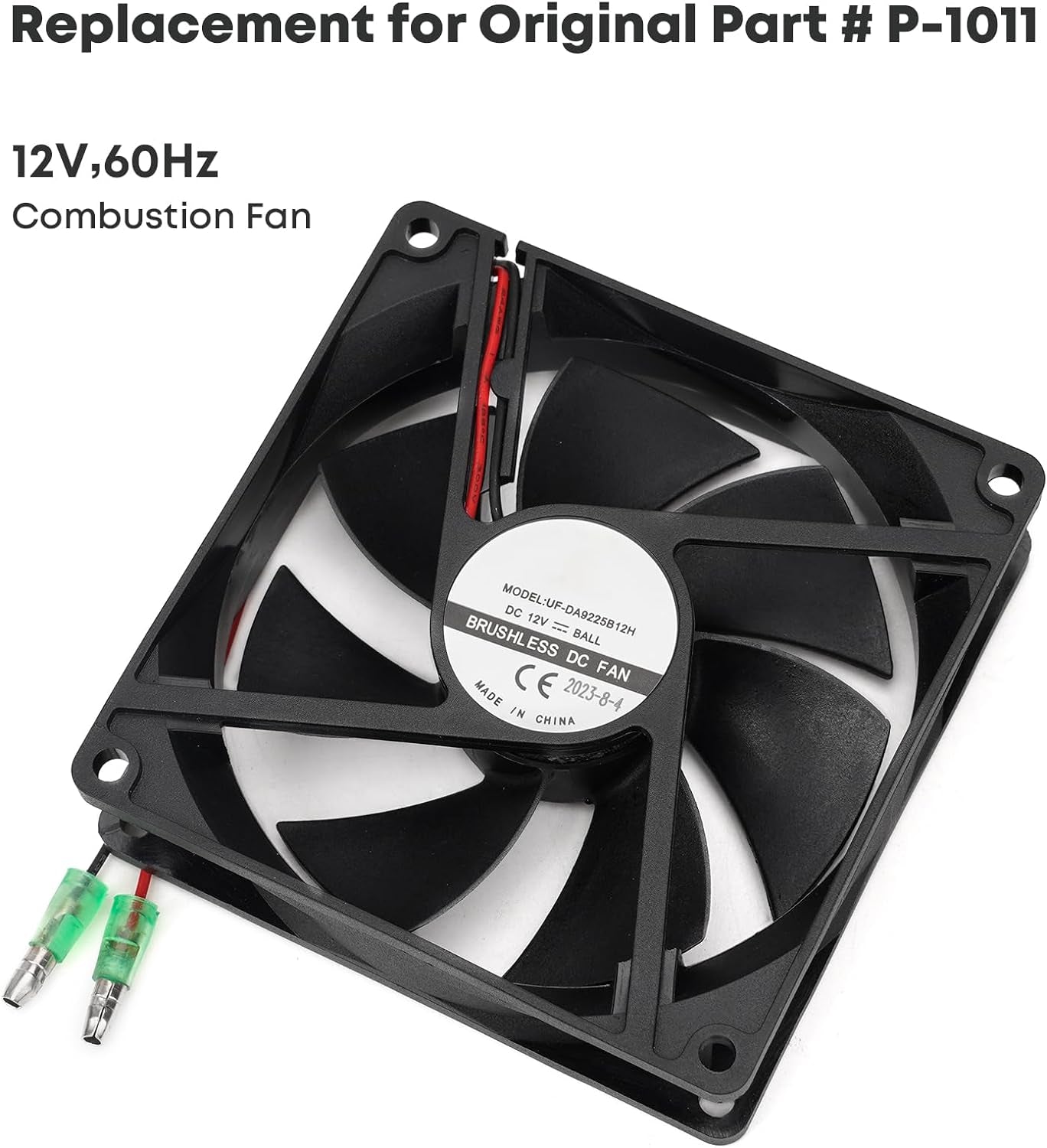 Stanbroil Fan Replacement Kit for Green Mountain Davy Crockett and Trek Wood Pellet Grill - Image 4