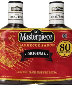 KC Masterpiece Original Sauce. BBQ. 80 Ounce