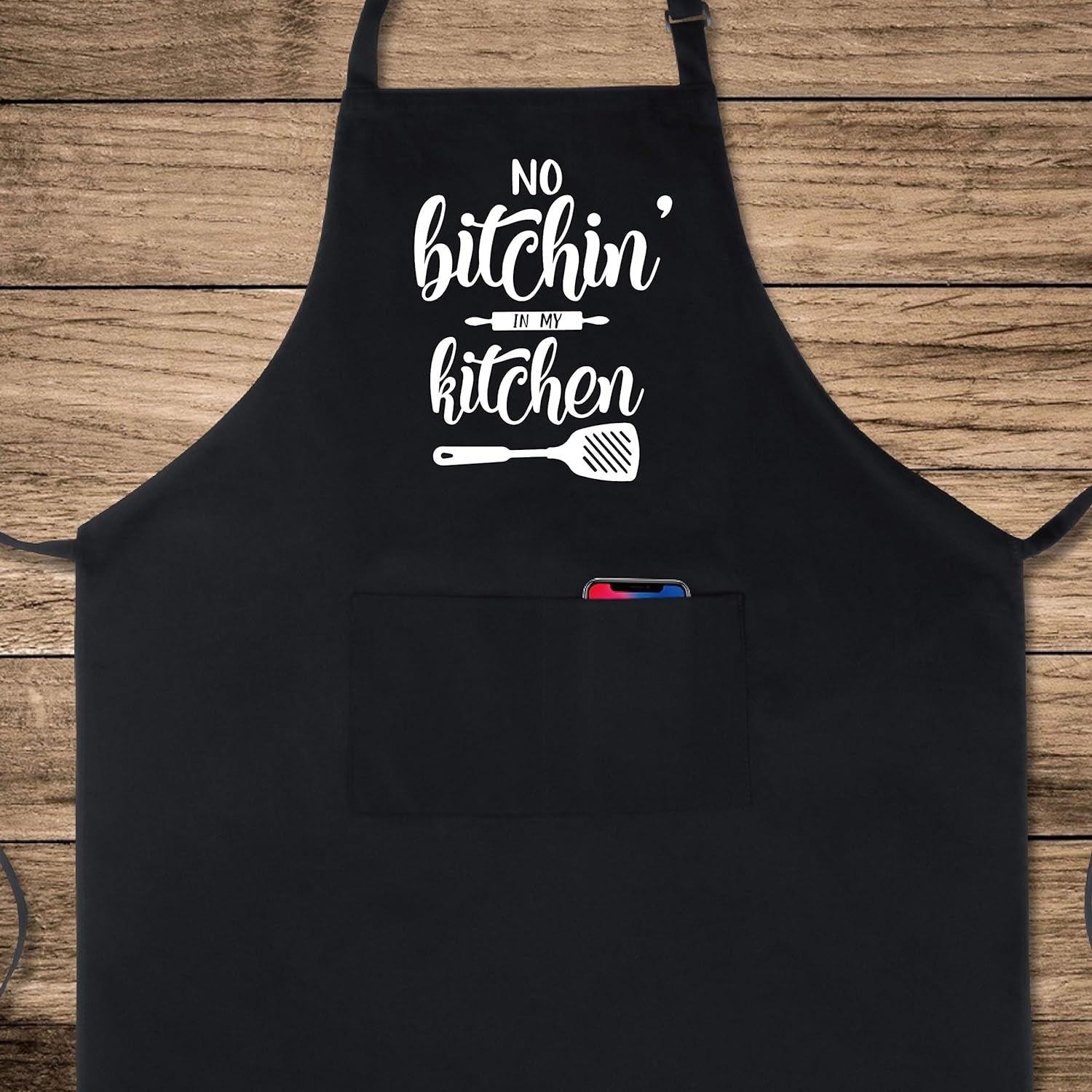100% Cotton Funny Apron for Women Men with 2 Pockets Kitchen Cooking Adjustable Chef Apron Gifts for Wife Husband Mother'S Day - Image 2