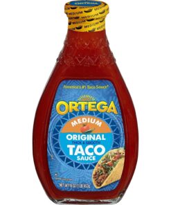 Ortega Taco Sauce. Medium. 16 Oz