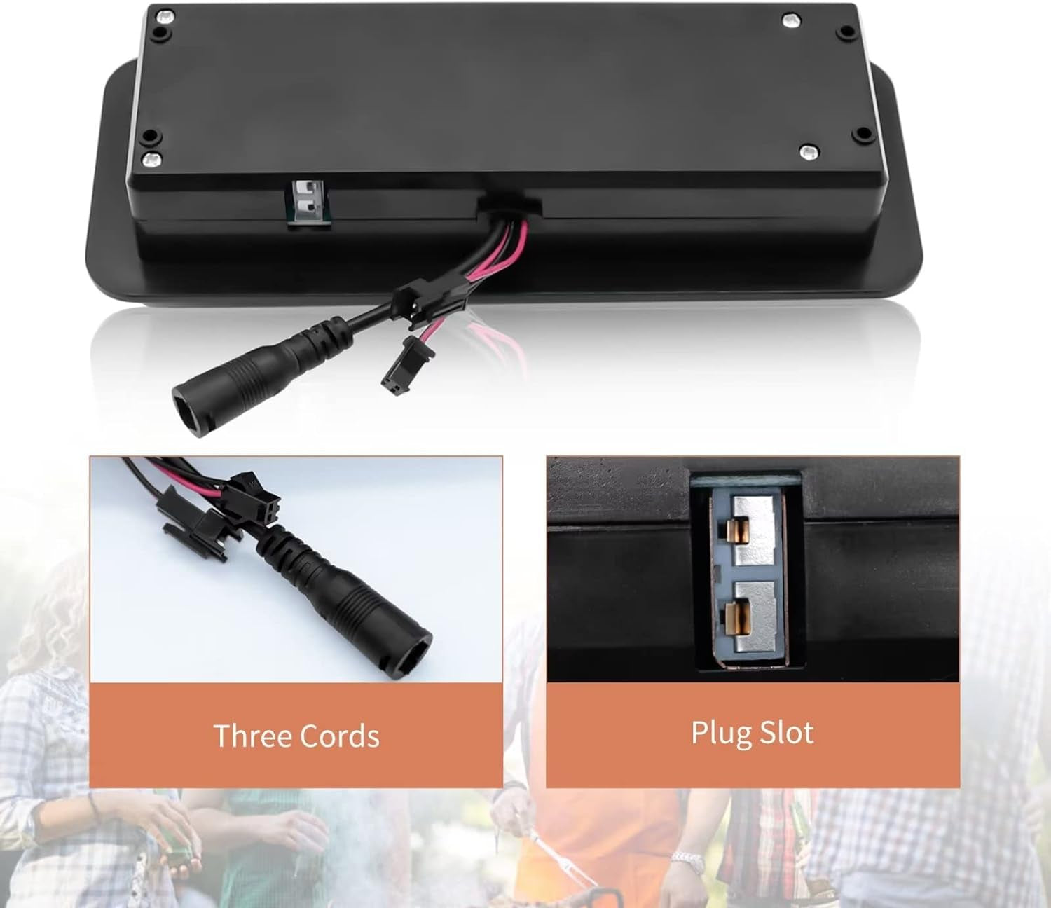 9904200004 Controller Compatible with Masterbuilt Gravity Series 1050 Digital Charcoal Grill + Smokers. Digital Control Panel (Non-Wifi) for Model: MB20041220. MB20041320 Replacement Part - Image 3