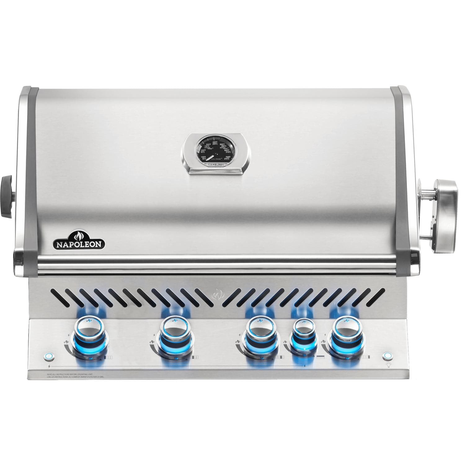 Napoleon: Built-In Prestige Pro 500 Gas Grill With Infrared Rear Burner