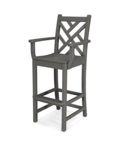 Polywood: Chippendale Bar Arm Chair
