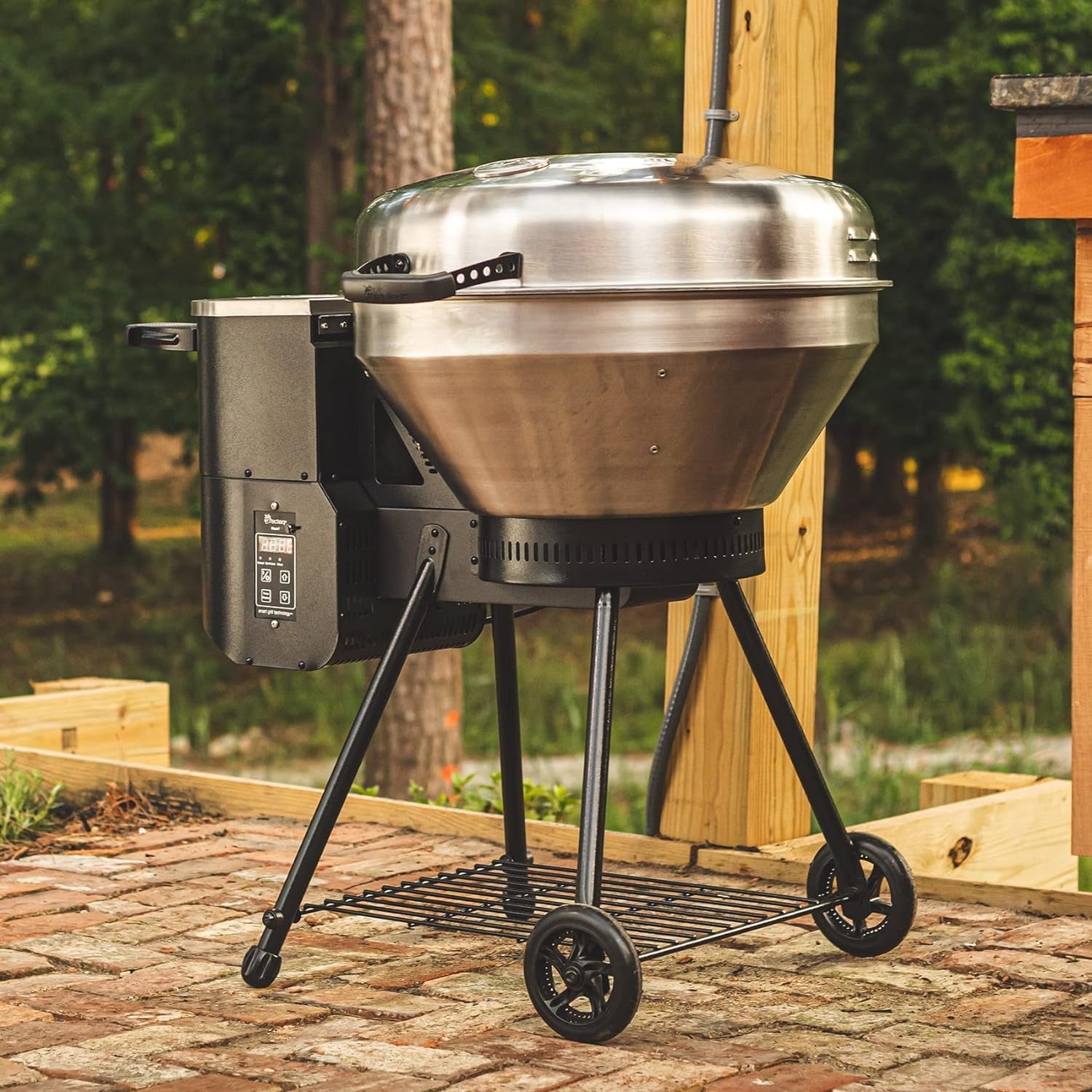 Recteq Pellet Grill RT-B380 Bullseye + Cover. BBQ. Outdoor. and Electric Pellet Smoker Grill. Electric Smokers. Uses 100% Wood Pellets for Ribs. Brisket. Chicken. Sear. Smoke - Image 6