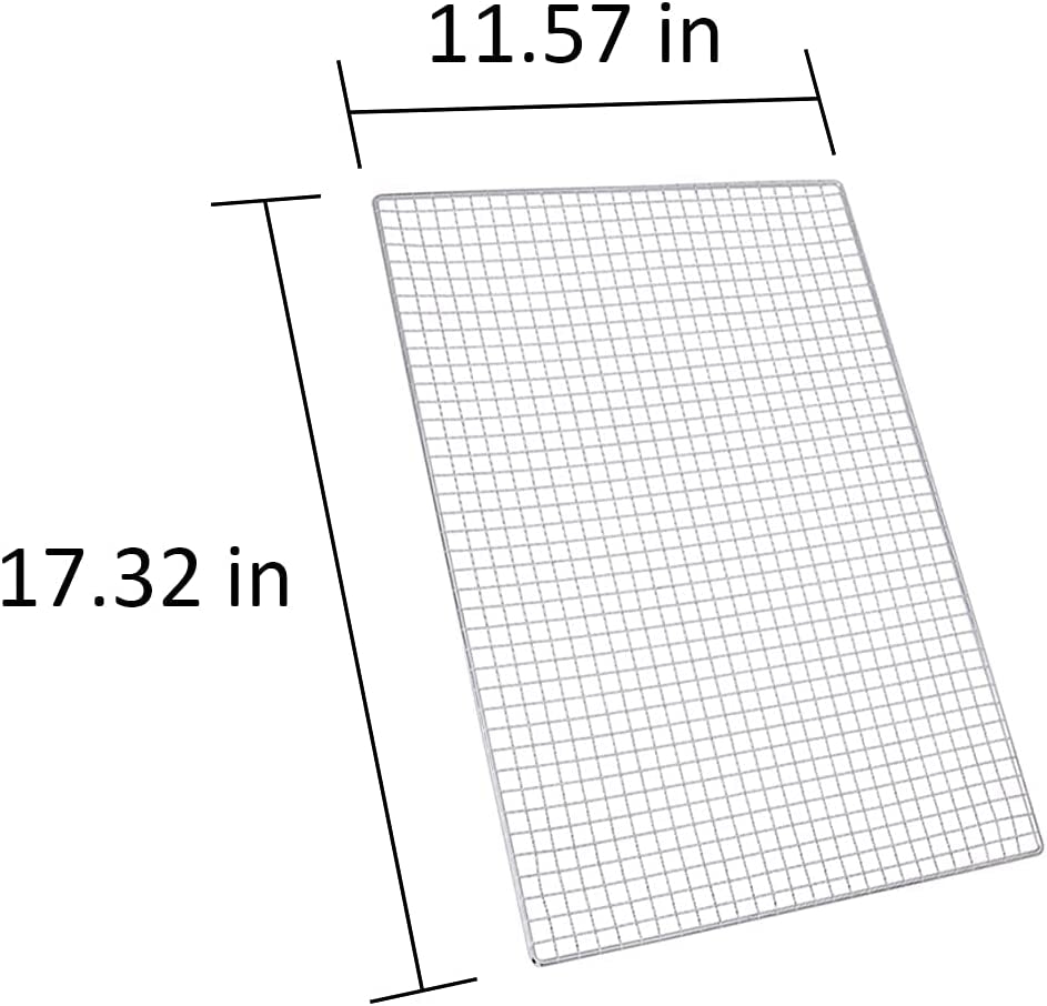Joyray Grill Rack Grids. Stainless Steel BBQ Roasting Rack or Baking/Cooling Rack. for Oven and Outdoor Barbeque.Oven & Dishwasher Safe. - Image 6