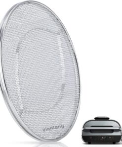 Stainless Steel Splatter Shield for FG551 Foodi. Accessories for Reusable Foodi Smart XL 6-In-1 Indoor Grill. Foodi Smart XL Accessories. Foodi Grill Air Fryer Accessories. Dishwasher Safe