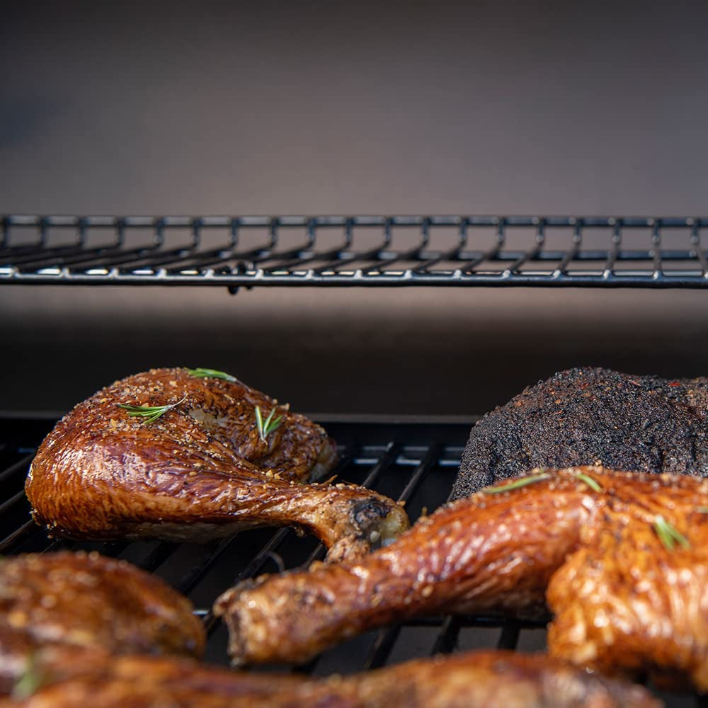 Nexgrill Premium Charcoal Barrel Grill. 29 Inches Barbecue Grill. Heavy Duty Charcoal Barrel BBQ Grill. Outdoor Cooking. Side Shelf. for Camping. Patio. Backyard. Tailgating Barrel Grill - Image 9