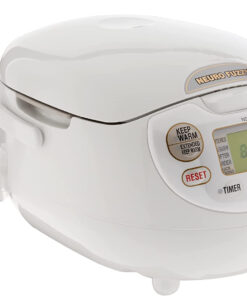Zojirushi NS-ZCC10 5-1/2-Cup Neuro Fuzzy Rice Cooker and Warmer. Premium White