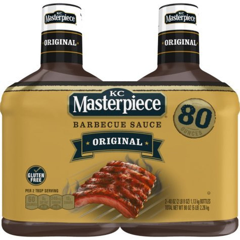 KC Masterpiece Barbecue Sauce Original (2 Pk.. 40 Oz. Bottles)