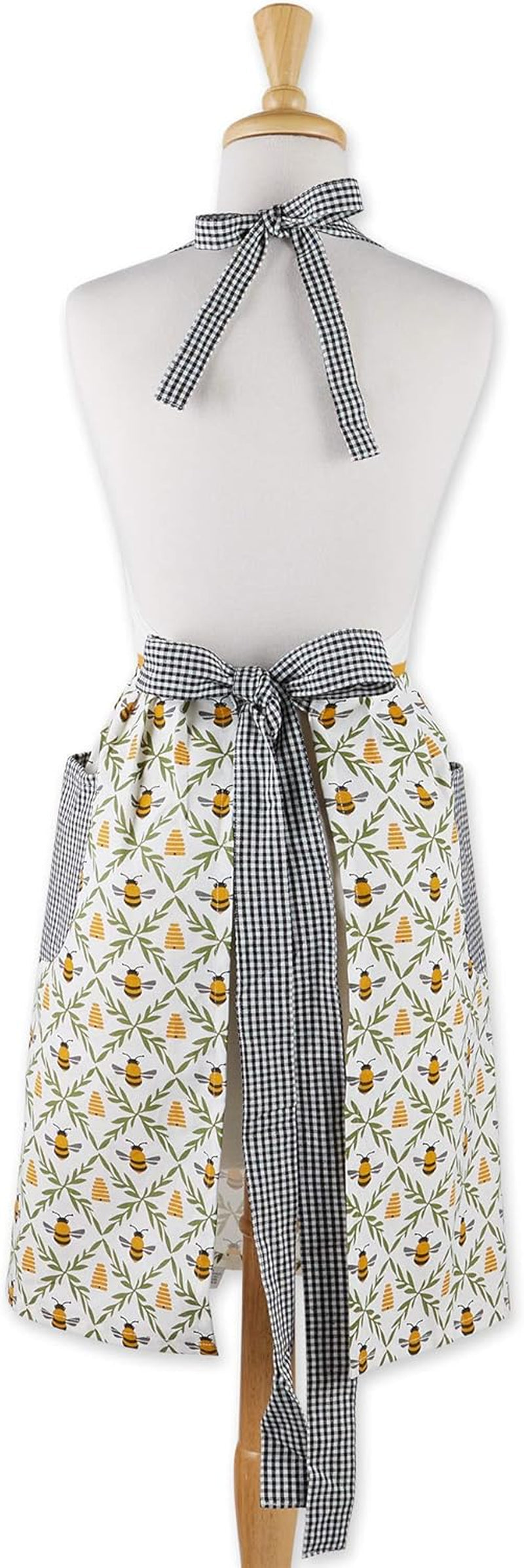 DII Women'S Spring & Summer Apron Collection Adjustable. Two Large Pockets & Extra Long Ties. One Size Fits Most - Image 3