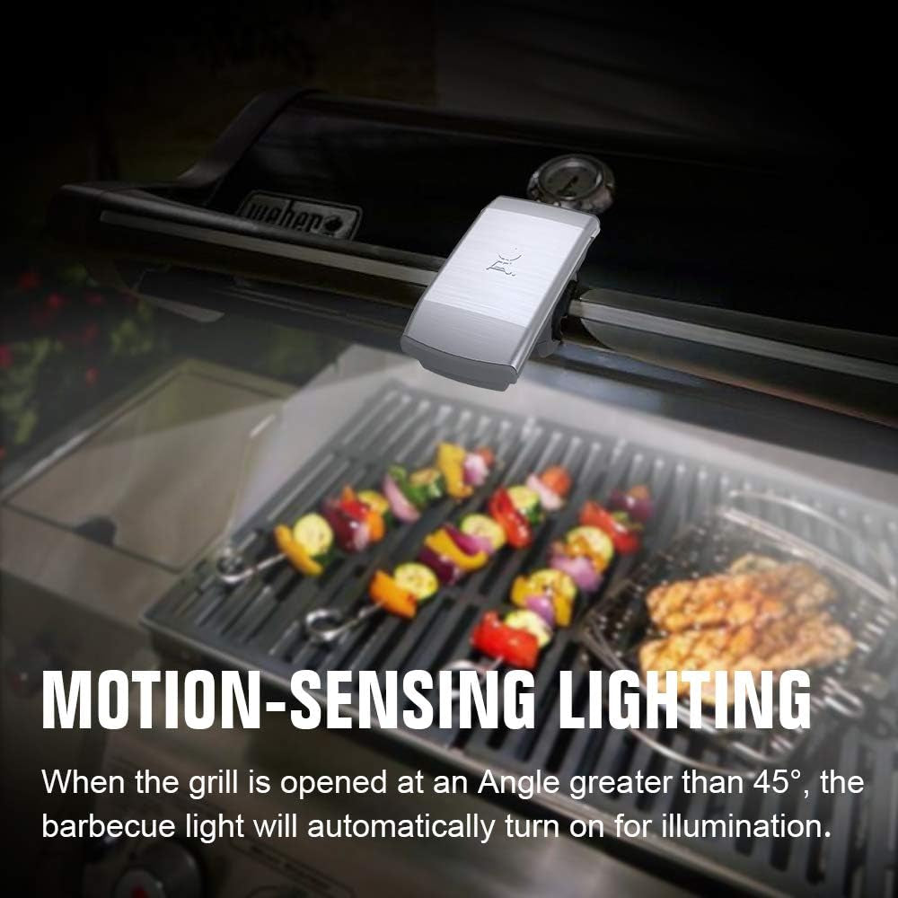 Grill Lighting LED Barbecue Handle Grill 'N Go Light. Fits Current Spirit. Genesis and Summit Grills Gift Grey - Image 7