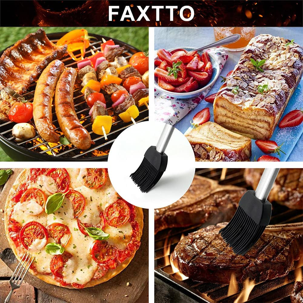 Grill Brush with Extra Strong Long Handle BBQ Cleaner Accessories - Safe Wire BBQ Brush. Triple Barbecue Scrubber Cleaning Brush for Gas/Charcoal Grilling Grates - Image 6