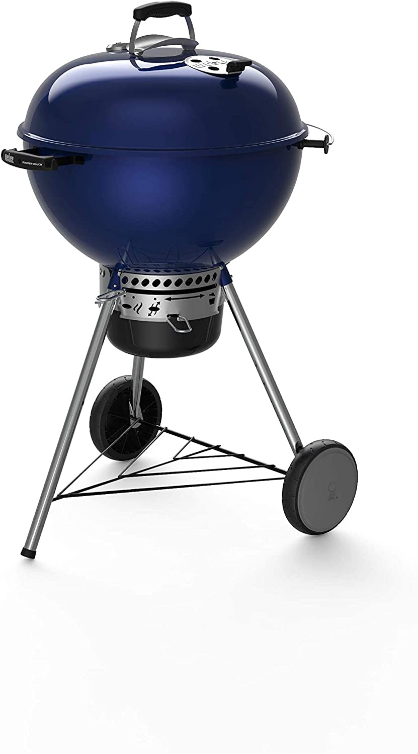 Weber Master-Touch Charcoal Grill. Deep Ocean Blue