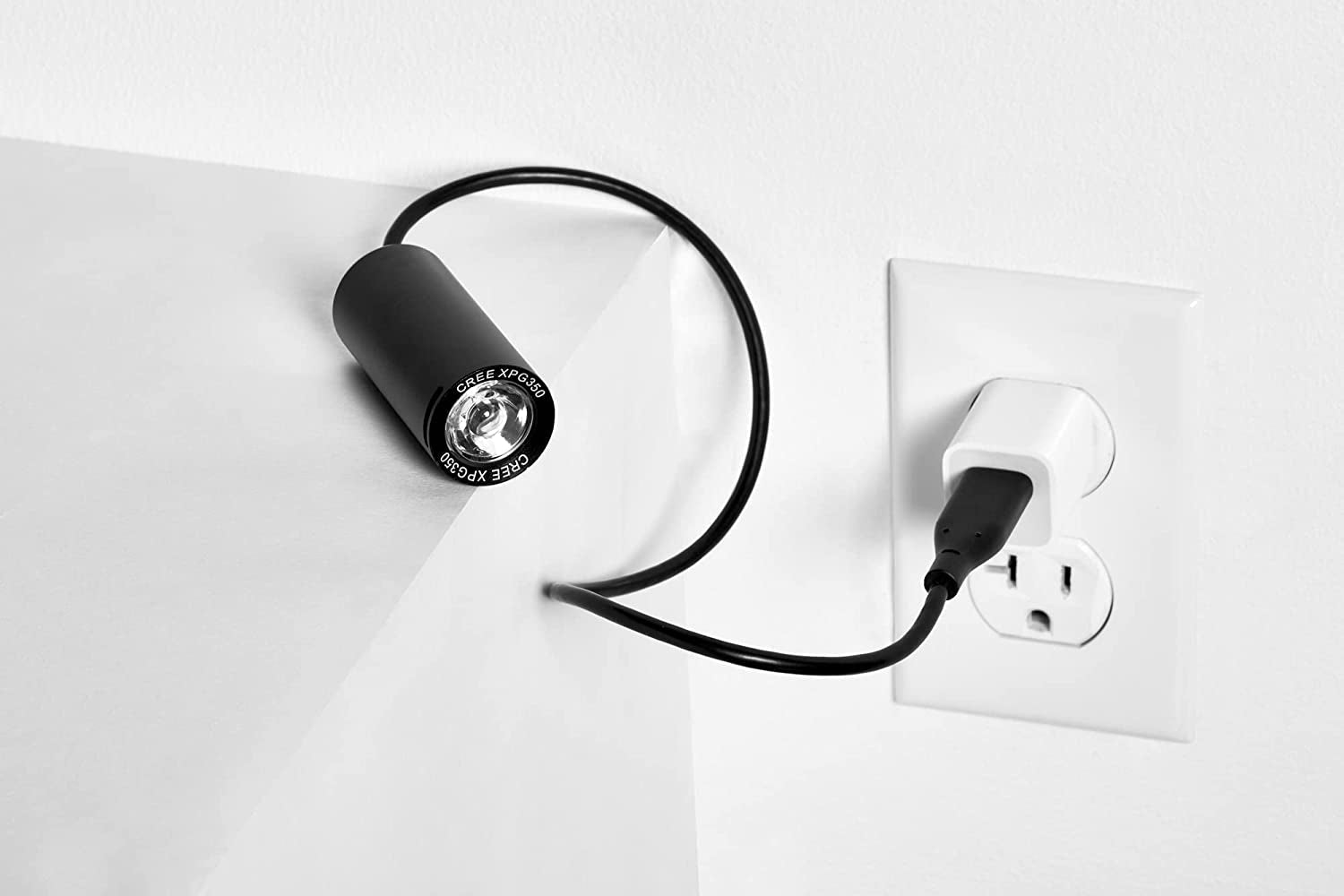 Night Light for Big Green Egg (Black) - a Rechargeable. Rotatable. Bright LED Light That Wraps around the BGE Handle and Illuminates Everything You Are Cooking - Image 7