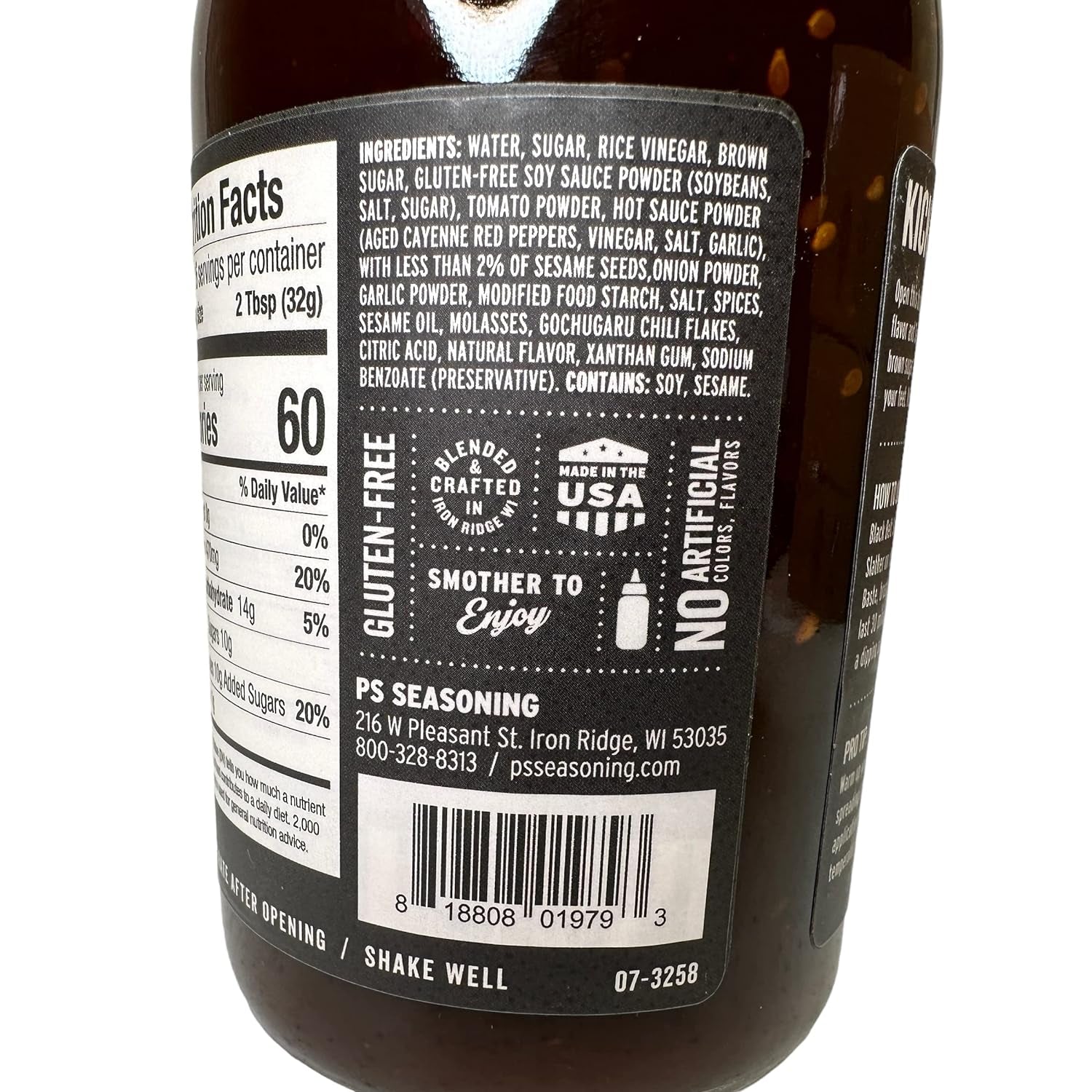PS Seasoning Blackbelt Korean BBQ Sauce - Great on Beef Short Ribs. Pork Belly. Kabobs. Burgers. Salmon and More - Image 9