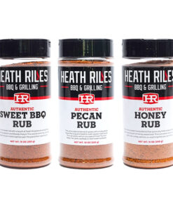 Heath Riles Sweet BBQ. Honey Rub and Pecan Rub Seasoning Bundle