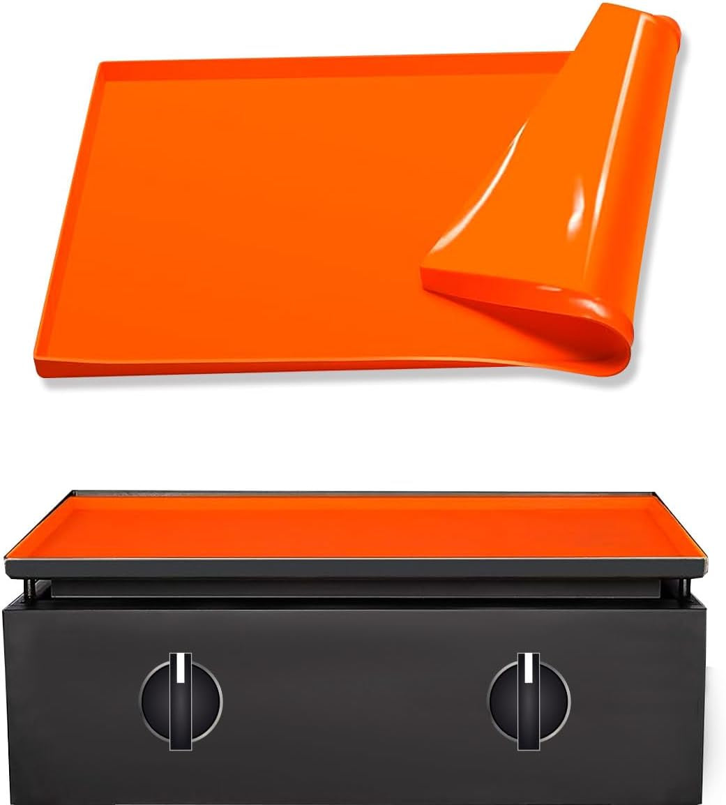 36 Heavy Duty Silicone Grill Mat for 36 Blackstone Griddle Accessories Griddle Mat.Grill Mats for Outdoor Grill Deck Protector.Reusable Grill Covers - Image 7