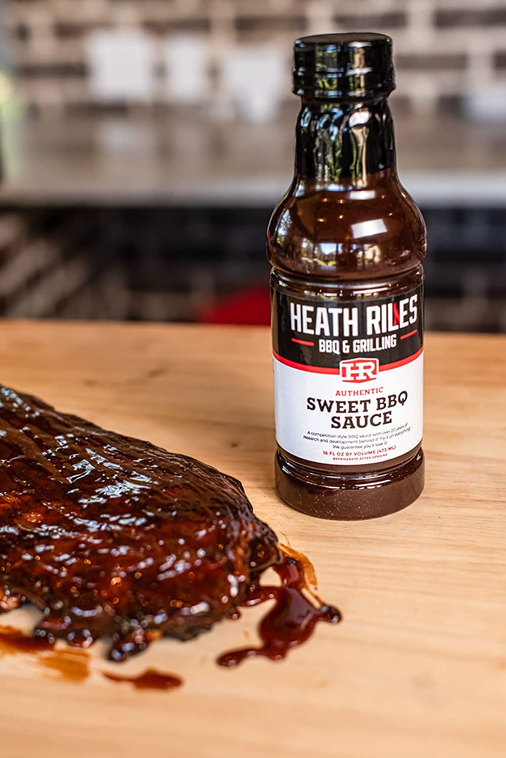 Heath Riles BBQ Sweet Barbecue Sauce. Champion Pitmaster Recipe. Bottle 16 Oz. - Image 3