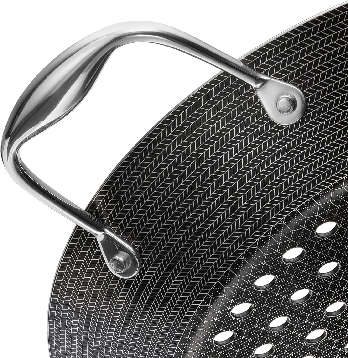 Hybrid Nonstick BBQ Grill Pan. Heat-Safe to 900º F. Dishwasher Safe - Image 3