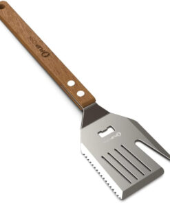Flipfork Boss - 5 in 1 Grill Spatula with Knife. Fork. Bottle Opener and Turner BBQ Tools. All in One Grill Accessories Set for Outdoor Grills. 18 Inch Grilling Accessories BBQ Set