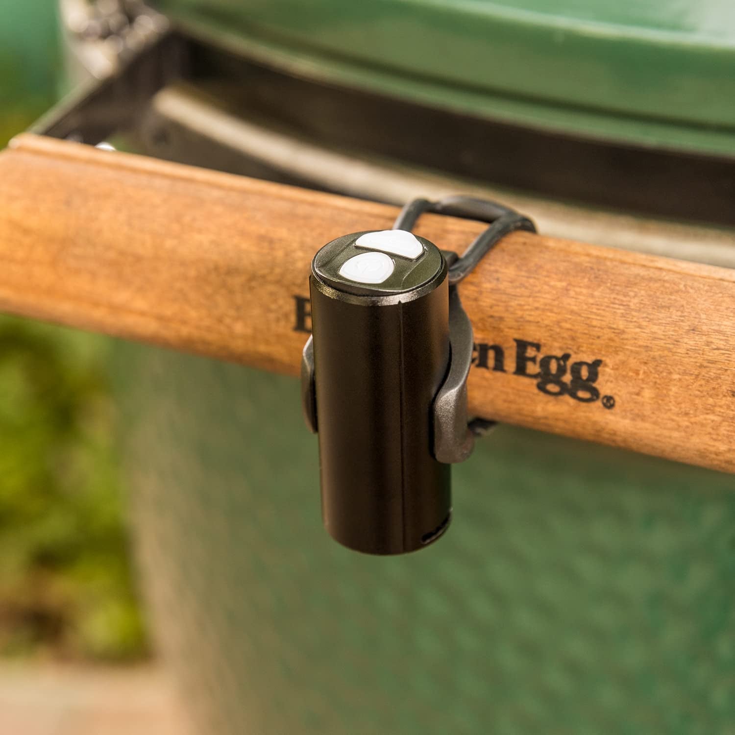 Night Light for Big Green Egg (Black) - a Rechargeable. Rotatable. Bright LED Light That Wraps around the BGE Handle and Illuminates Everything You Are Cooking - Image 2