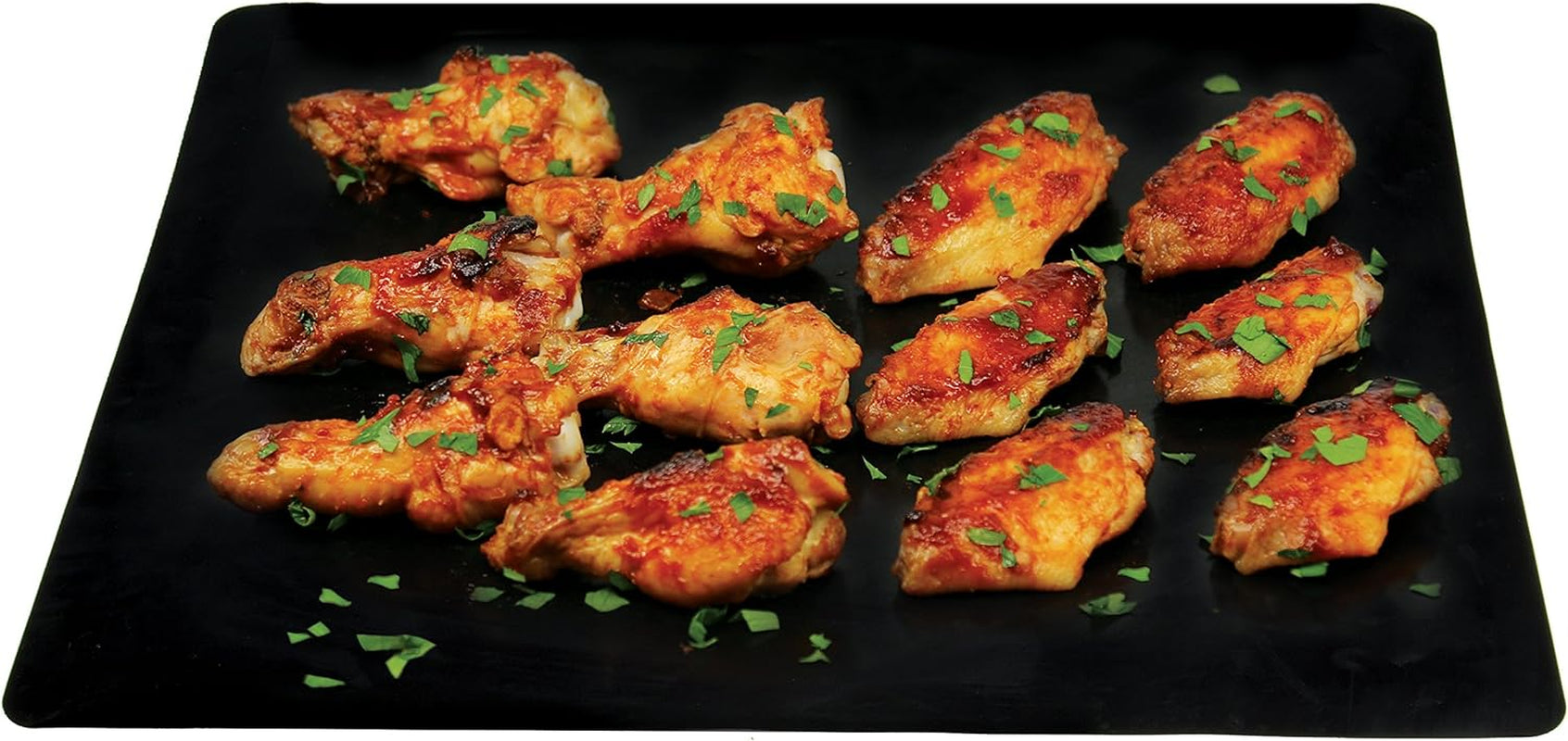 Grilling Mat 2 Pack (13.25X18)- Heavy Duty 100% Non-Stick Reusable BBQ Grilling Sheet & Pan Liner - Use in Outdoor Barbecue Grill & Indoor Oven - Heat Safe up to 500° F - Great Gift for Father'S Day - Image 7