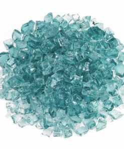 American Fire Glass:  1/2 Glass Media- 10 lb. Jar