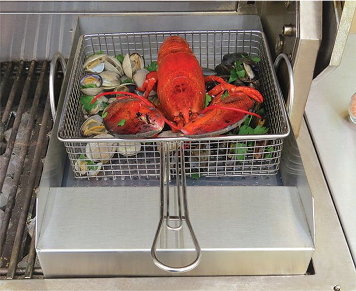 Alfresco: Grill Mounted Steamer/Fryer - Image 2