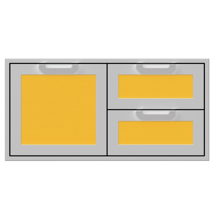 Hestan: 42 Double Drawer and Storage Door Combo - Image 12