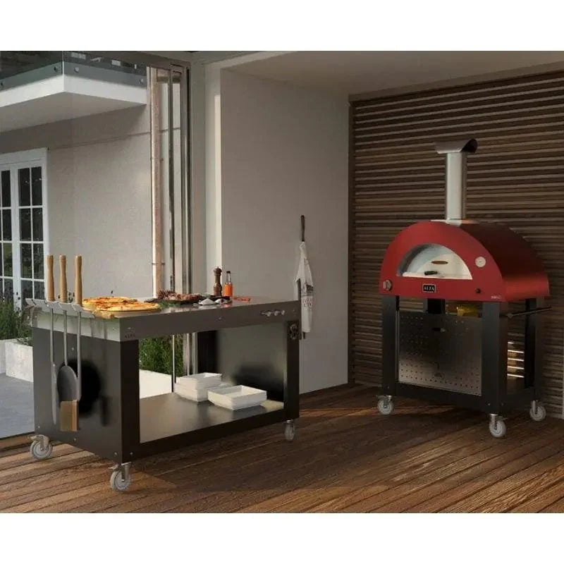 Alfa Brio Gas Pizza Oven. Red - Image 3