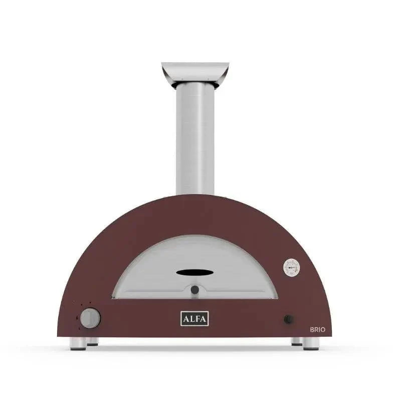 Alfa Brio Gas Pizza Oven. Red