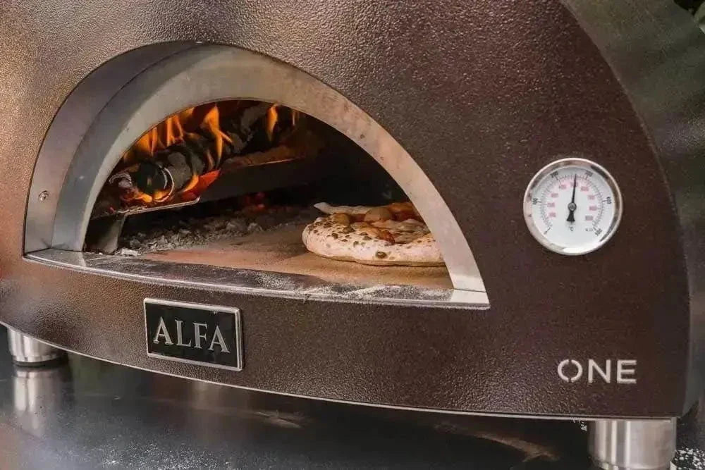 Alfa Nano Countertop Wood Fired Pizza Oven. Copper - Image 11