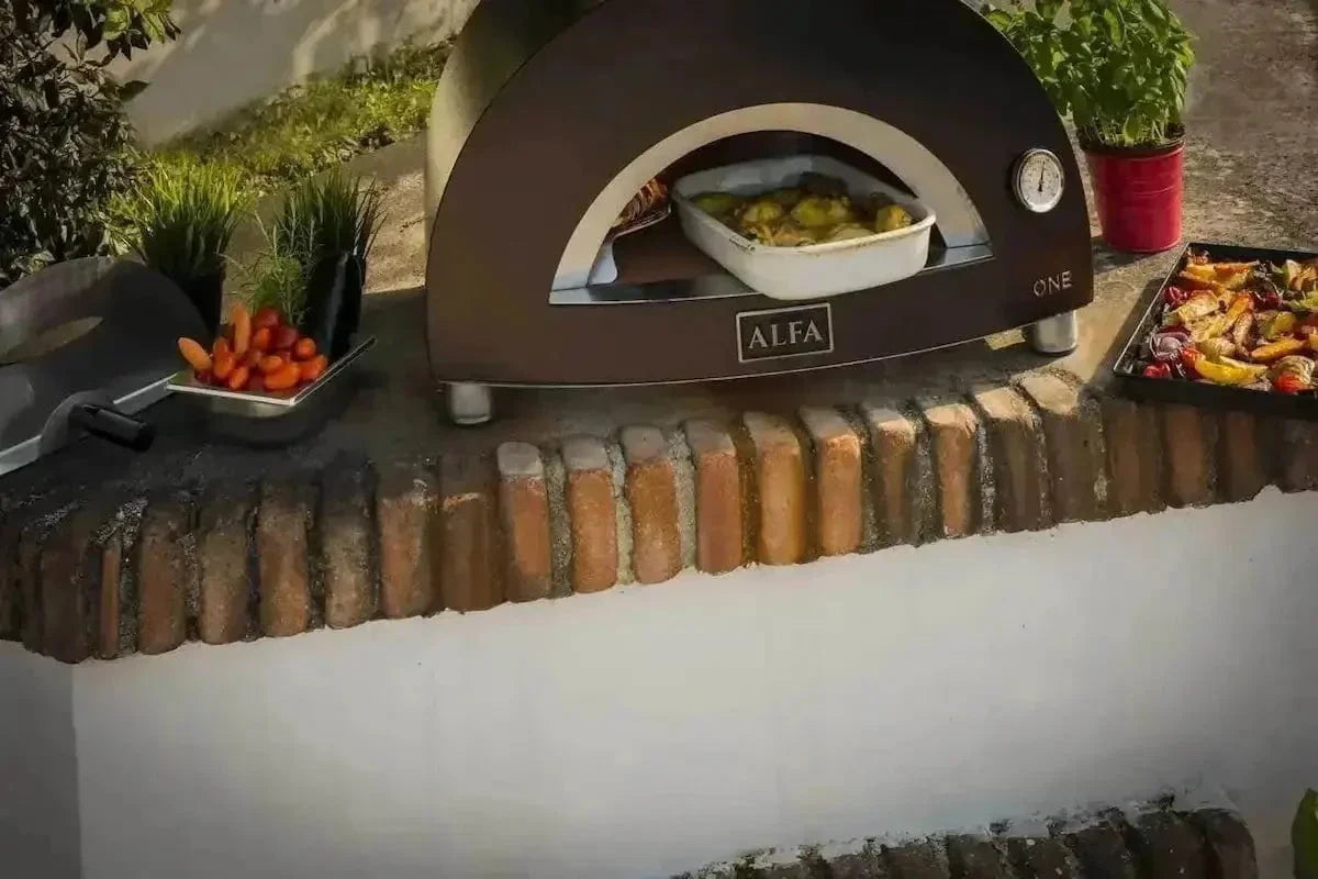 Alfa Nano Countertop Wood Fired Pizza Oven. Copper - Image 9