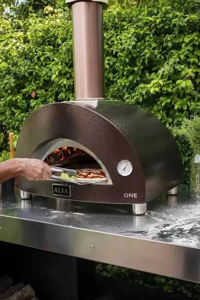 Alfa Nano Countertop Wood Fired Pizza Oven. Copper - Image 7