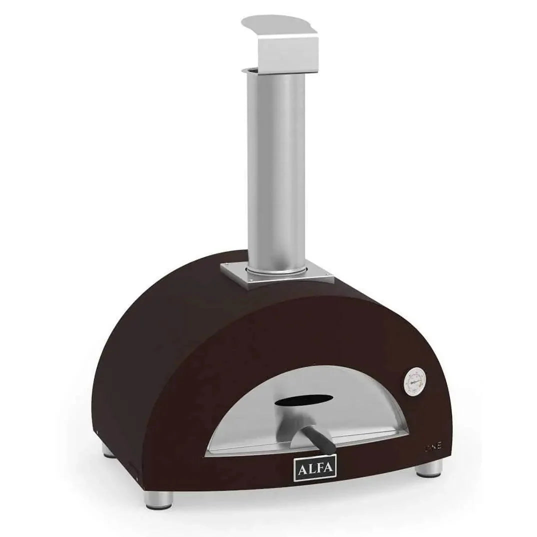 Alfa Nano Countertop Wood Fired Pizza Oven. Copper