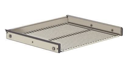 Alfresco 24 Undercounter Open Shelf. Standard Grate and Slides