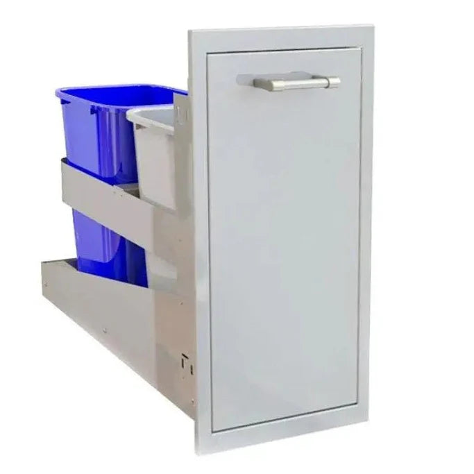 Alfresco 26 Dual Trash Center Drawer. Deep