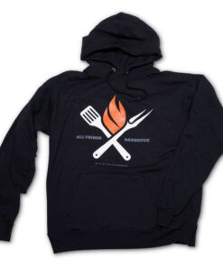 ATBBQ Black Pullover Hoodie