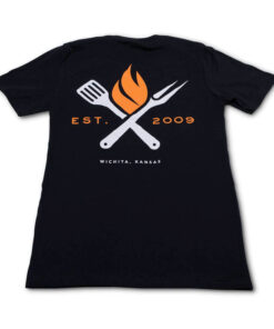 ATBBQ Black T-Shirts