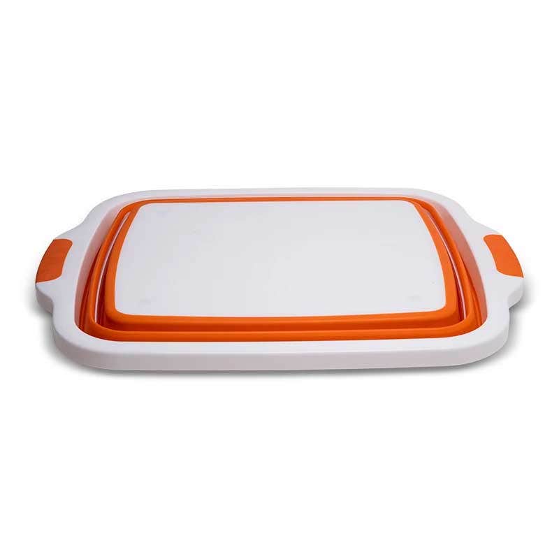 ATBBQ Collapsible Food Prep Tub with Built-in Cutting Board - Image 3