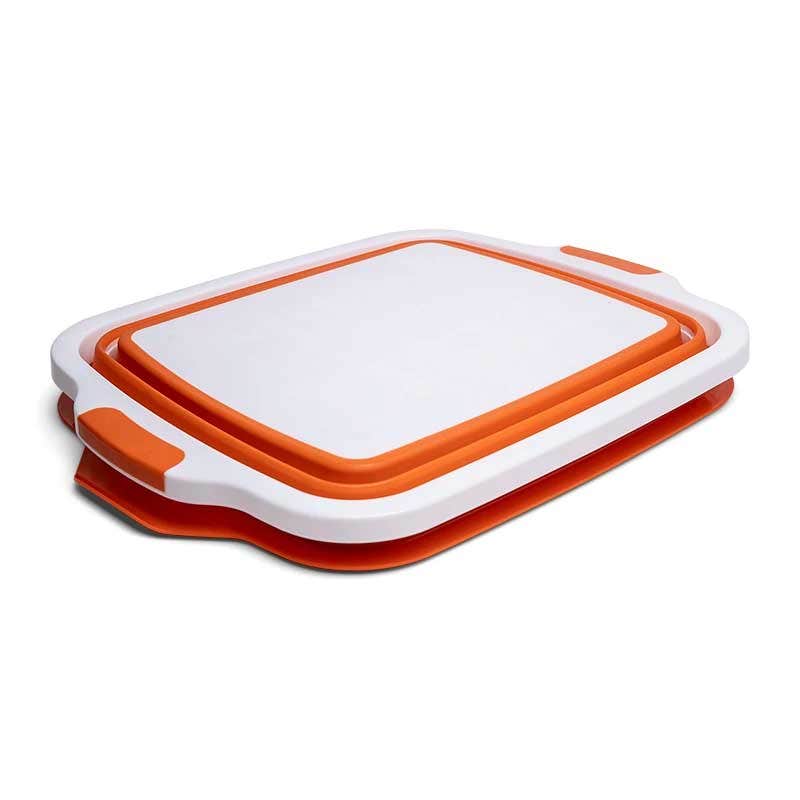 ATBBQ Collapsible Food Prep Tub with Built-in Cutting Board - Image 4