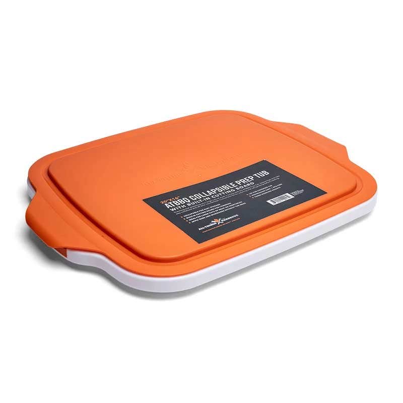 ATBBQ Collapsible Food Prep Tub with Built-in Cutting Board - Image 5